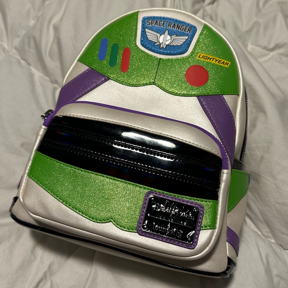 NWOT DISNEY LOUNGEFLY Buzz Lightyear Space Ranger Toy Story Backpack